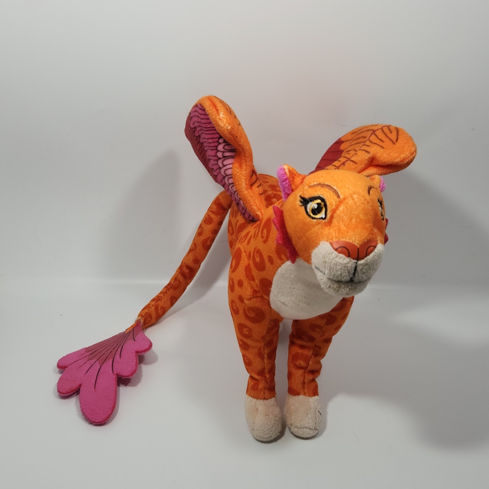 Disney Elena Of Avalor Luna Orange and Pink Winged Plush Toy